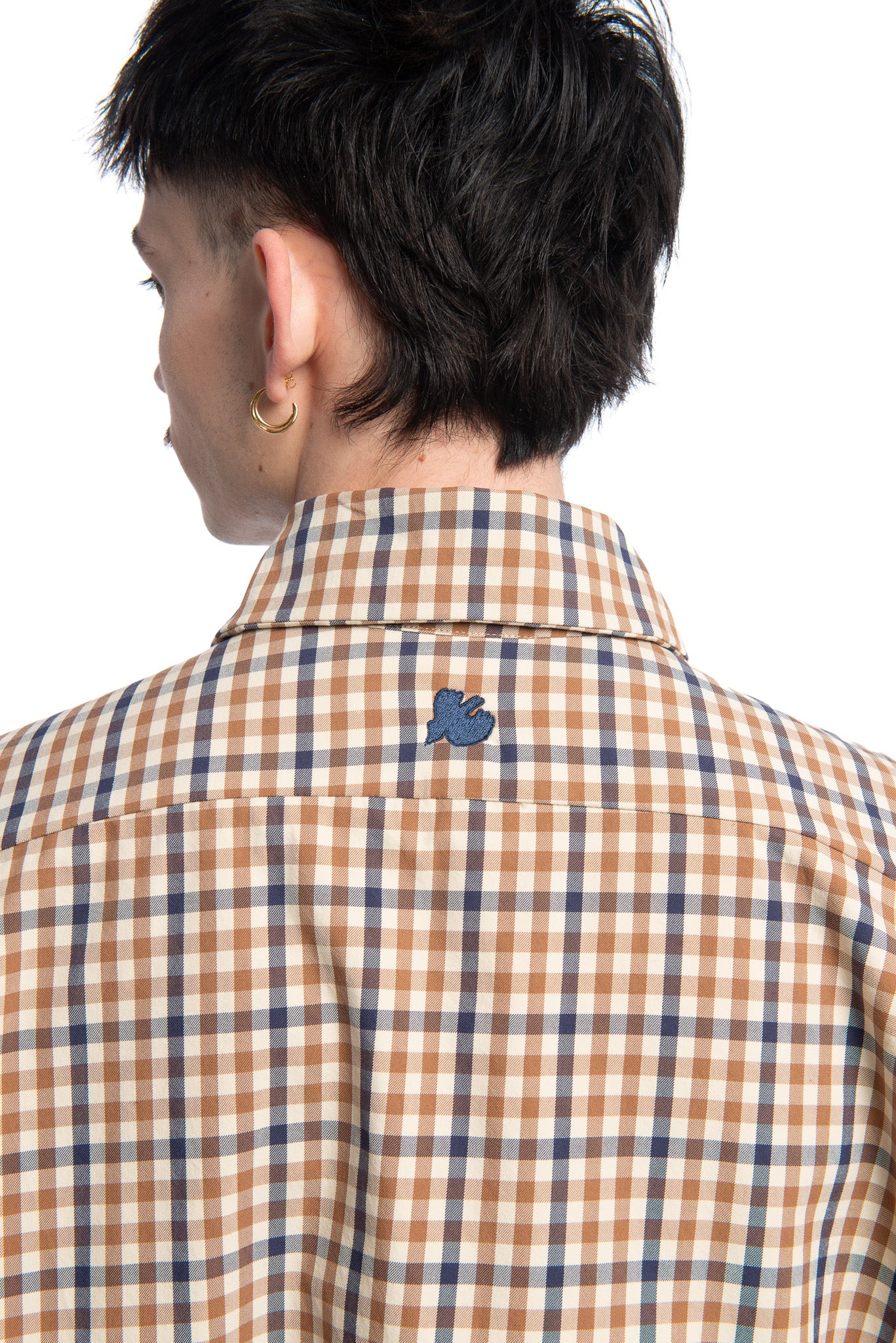 Designed by Novelist Studios to create a perfect bowling fit. - Tartan - 100% Cotton - Wash at 30° gentle cycle | Tumble drying Low temperature | Iron at medium temperature | (F) Professional cleaning with hydrocarbon solvents only | Do not bleach 3
