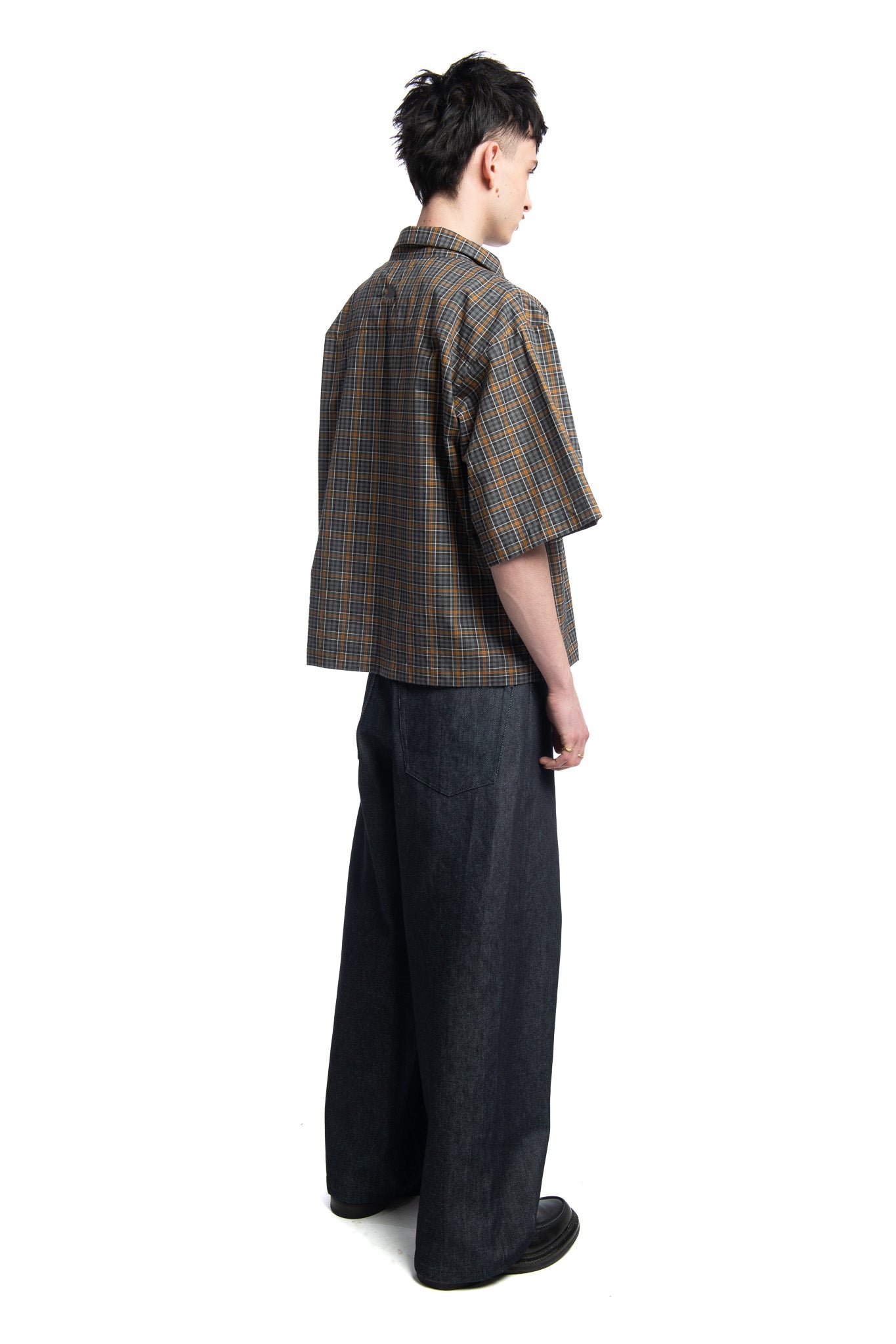 THE CLASSIC NOVELIST BOWLING SHIRT - GINGHAM CHECK