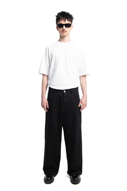 THE ORIGINAL NOVELIST DENIM PANTS - BLACK