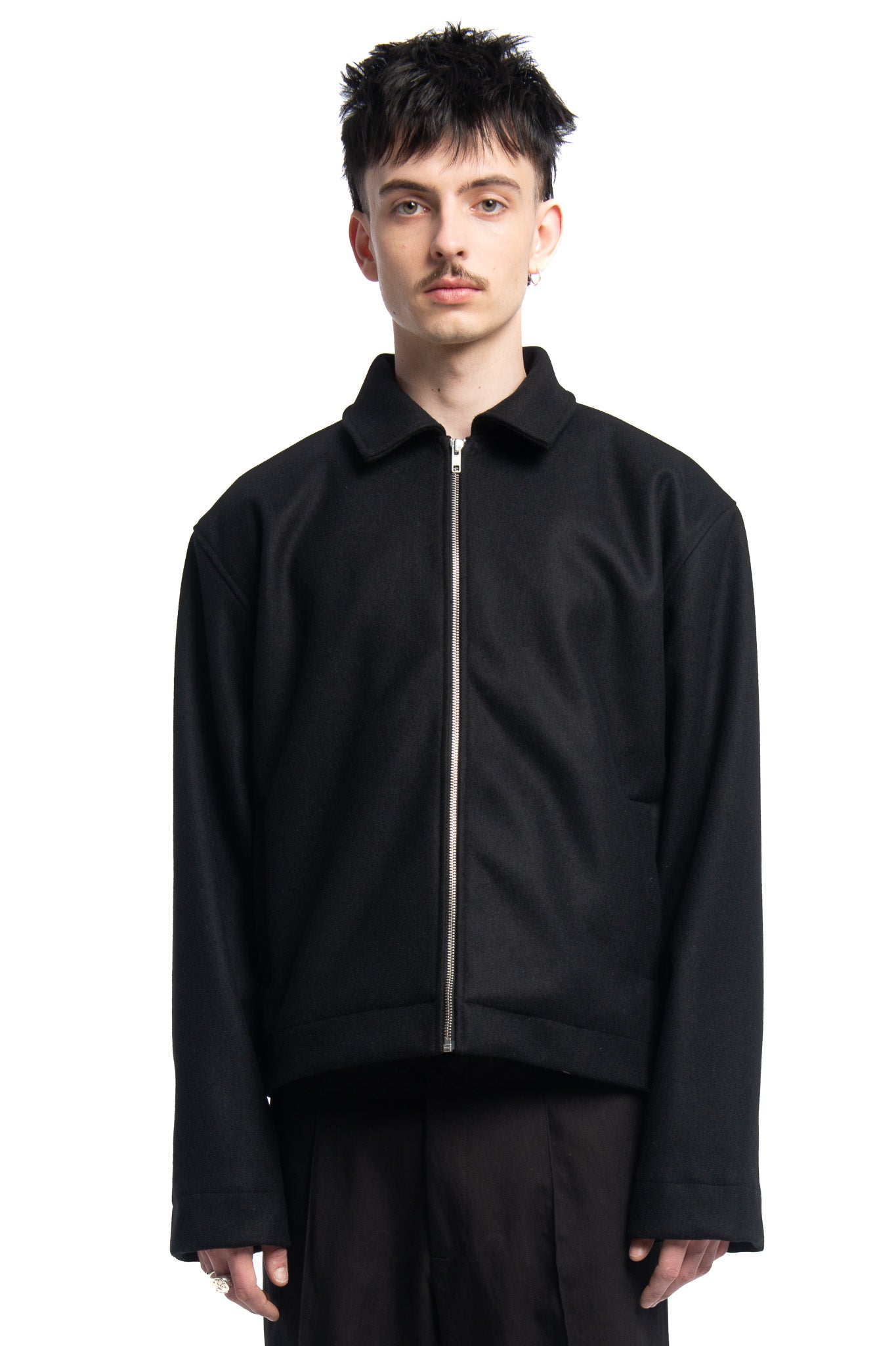 Designed by Novelist Studios to create a perfect tailor jacket.  - 100% Wool  - Do not Wash | Do not tumble dry | Iron at low temperature | (F) Professional cleaning with hydrocarbon solvents only | Do not bleach 2